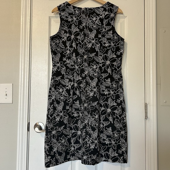 Faded Glory Vintage Stretch Bodycon Floral Dress - Picture 2 of 2